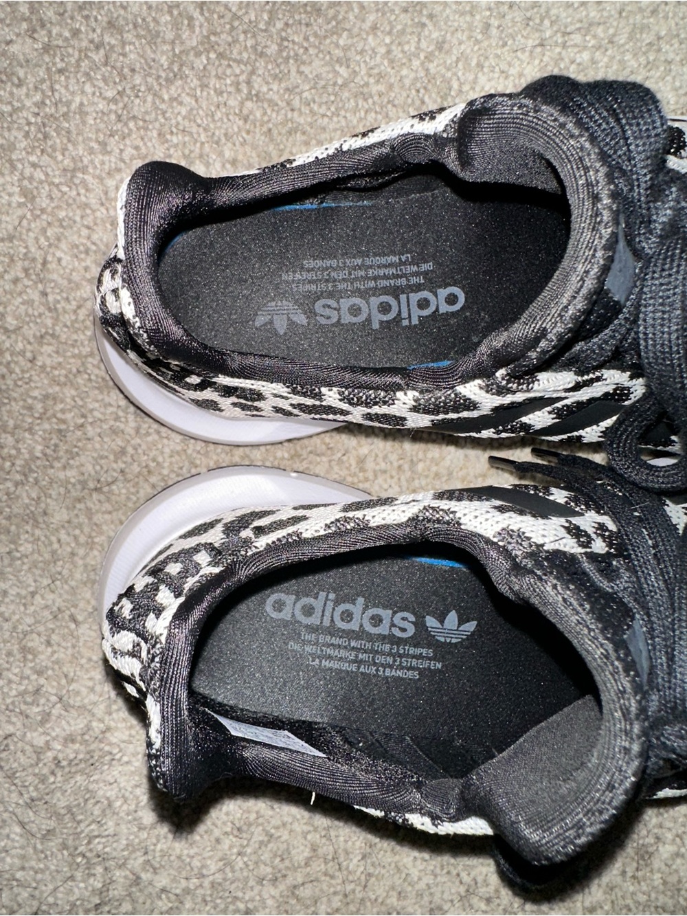 adidas swift run leopard print tennis shoes - Picture 5 of 5